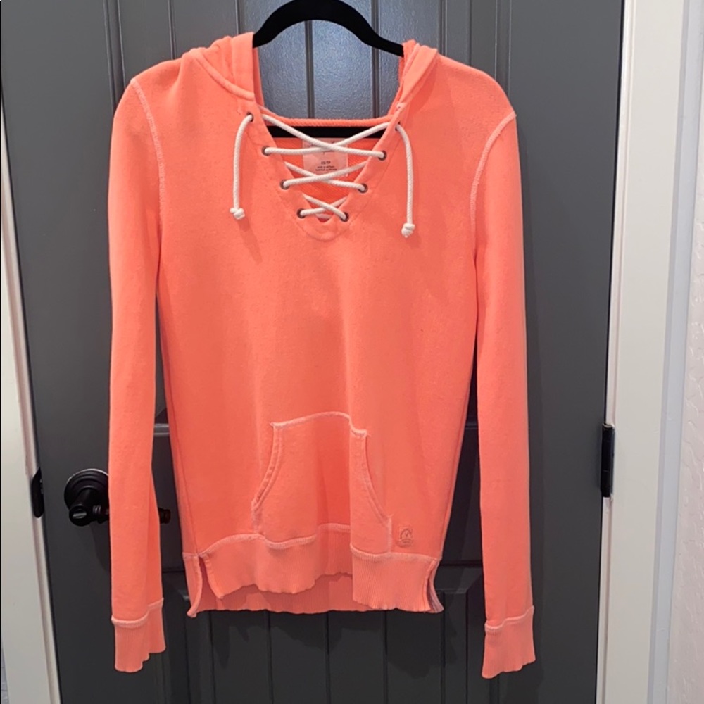 American Eagle Lace Up Hoodie